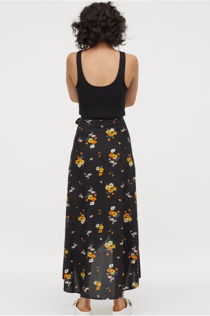 Wraped Viscose Skirt