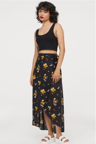 Wraped Viscose Skirt