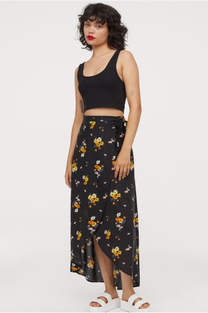 Wraped Viscose Skirt